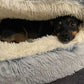 Calming Dog Bed Cave "Snuggle Sphere"